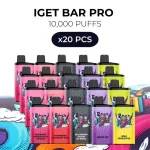 20 PCS - IGET Bar Pro 10000 Puffs