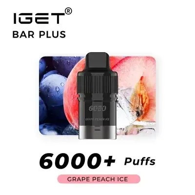 Pod Only - Iget Bar Plus 6000 Puffs