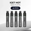 5 pcs iget hot 5500 puffs