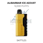 Alibarbar Ice Adjust 12000 Puffs - Skittles