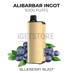 Alibarbar Ingot 9000 Puffs - Blueberry Blast