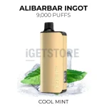 Alibarbar Ingot 9000 Puffs - Cool Mint