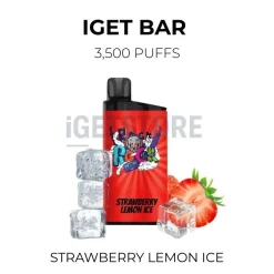 Iget bar 3500 puffs strawberry lemon ice