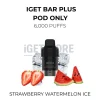 Iget bar plus pods 6000 puffs strawberry watermelon ice