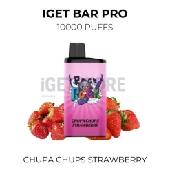 Iget bar pro 10000 puffs chupa chups strarwberry