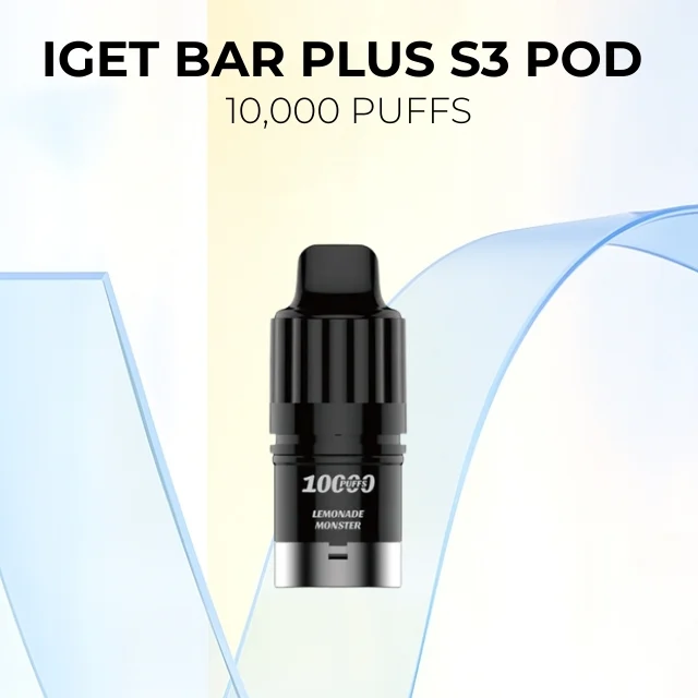 IGET Bar Plus S3 Pod Only 10000 Puffs