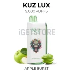 KUZ LUX 9000 Puffs - Apple Burst