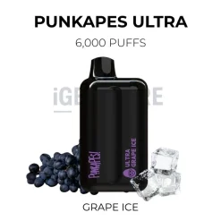 Punkapes ultra 6000 grape ice
