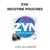 Zyn nicotine pouches cool blueberry