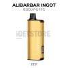 Alibarbar ingot 9000 puffs ftp