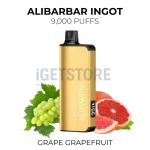 Alibarbar Ingot 9000 Puffs - Grape Grapefruit