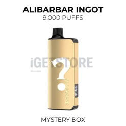 Alibarbar ingot 9000 puffs mystery box