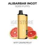 Alibarbar Ingot 9000 Puffs - Wtf Grapefruit