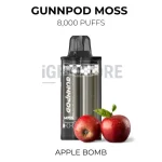 GunnPod Moss 8000 Puffs - Apple Bomb