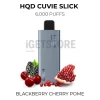 Hqd cuvie slick 6000 blackberry cherry pome