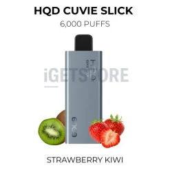 Hqd cuvie slick 6000 strawberry kiwi
