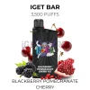 Iget bar 3500 blackberry pomegranate cherry