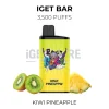Iget bar 3500 kiwi pineapple