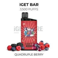 Iget bar 3500 quadruple berry