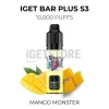 Iget bar plus s3 10000 mango monster