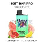 IGET Bar Pro 10000 Puffs - Grapefruit Guava Lemon