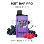 IGET Bar Pro 10000 Puffs - Raspberry Grape
