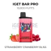 Iget bar pro 10000 strawberry cranberry bliss