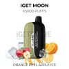Iget moon k5000 orange peel apple ice