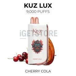 Kuz lux 9000 puffs cherry cola