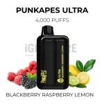 Punkapes Ultra 4000 Puffs - Blackberry Raspberry Lemon