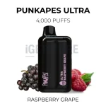 Punkapes Ultra 4000 Puffs - Raspberry Grape
