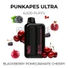 punkapes ultra 6000 blackberry pomegranate cherry