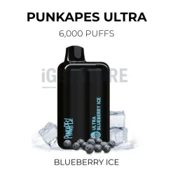 Punkapes ultra 6000 blueberry ice