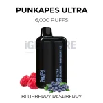 Punkapes Ultra 6000 - Blueberry Raspberry