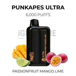 Punkapes ultra 6000 passionfruit mango lime