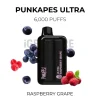 Punkapes ultra 6000 raspberry grape