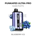 Punkapes Ultra Pro 12000 Puffs - Blueberry Ice