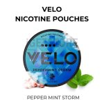 VELO Nicotine Pouches - Pepper Mint Storm