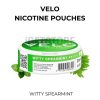 Velo nicotine pouches witty spearmint
